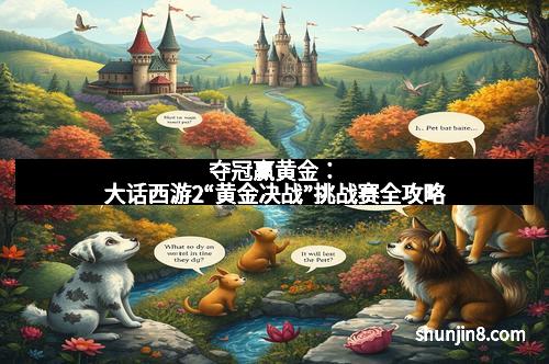 夺冠赢黄金：大话西游2“黄金决战”挑战赛全攻略